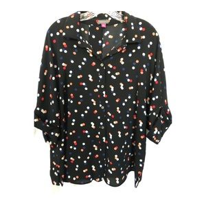 Vince Camuto short sleeve blouse